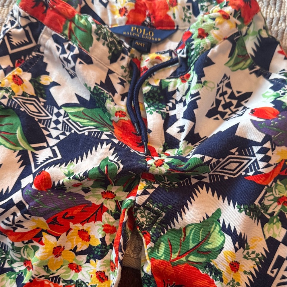 Polo by Ralph Lauren Floral Kids Shorts - Multicolor